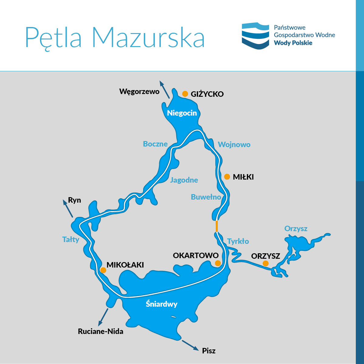 Konsultacje w sprawie stworzenia Pętli Mazurskiej. Jest wiele obaw